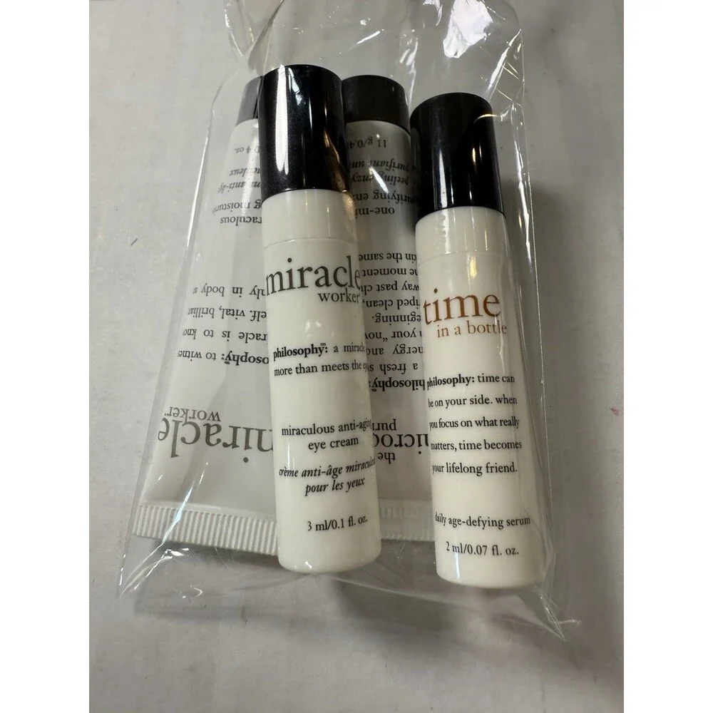 PHILOSOPHY Miracle Worker Anti-Aging Moisturizer & Eye Cream, Enzyme Peel, Serum